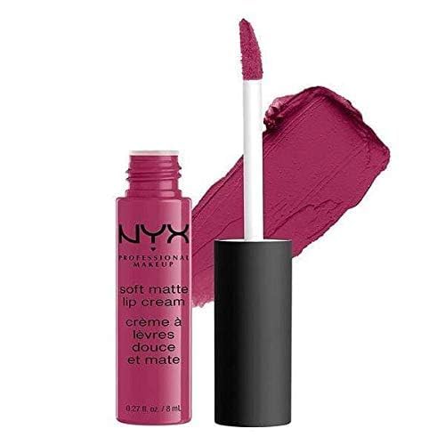 NYX Professional Makeup, Soft Matte Lip Cream, Labial Mate, Tono Abu Dhabi, 8ml
