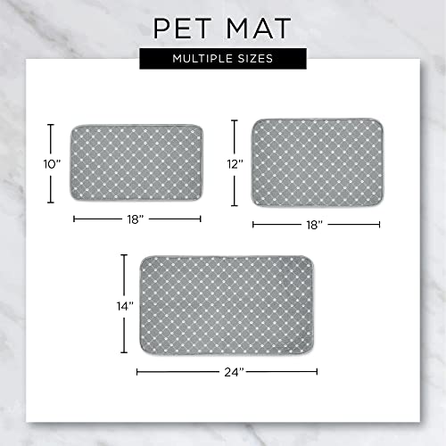 Bone Dry Lavable a máquina, Ultra Absorbente, 12 x 18 Pulgadas, celosía Verde