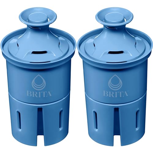 BRITA - Filtro de agua Longlast, filtros de repuesto de larga duración para jarras y dispensadores, reduce el plomo, sin BPA, 2 unidades