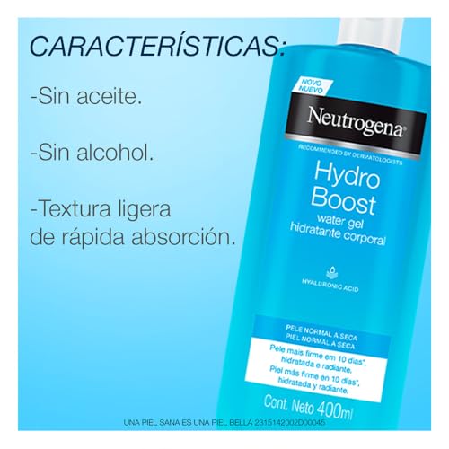 Neutrogena Crema Corporal Hydro Boost Ácido Hialurónico 400 ml 2 Pack