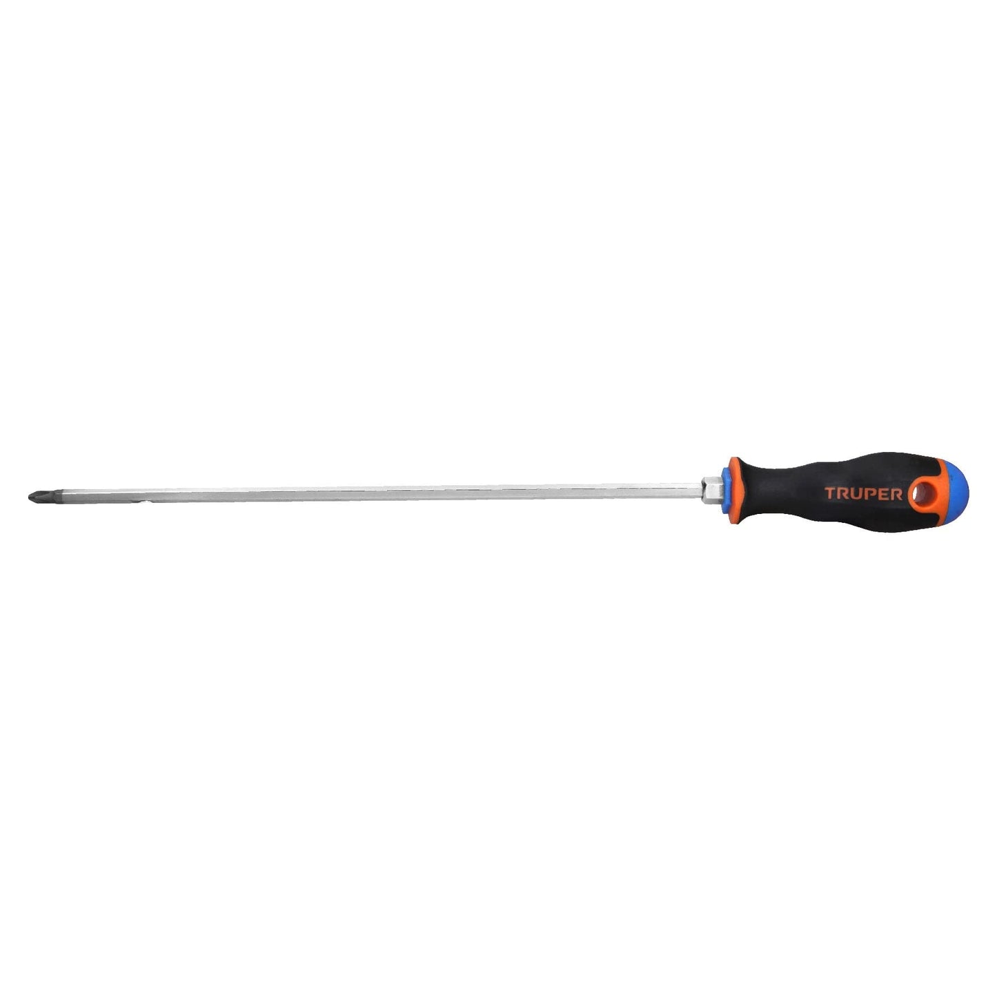 Desarmador de Cruz Truper Naranja Mango Comfort Grip