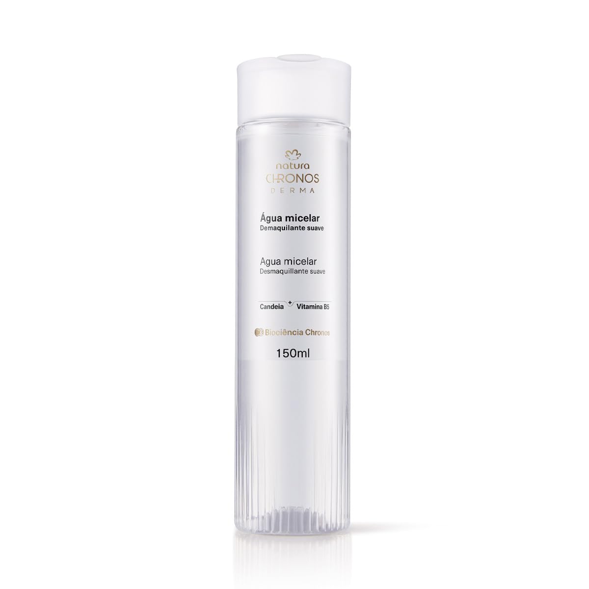 Natura Chronos Agua Micelar Desmaquillante Suave con Candeia y Vitamina B5, 150ml