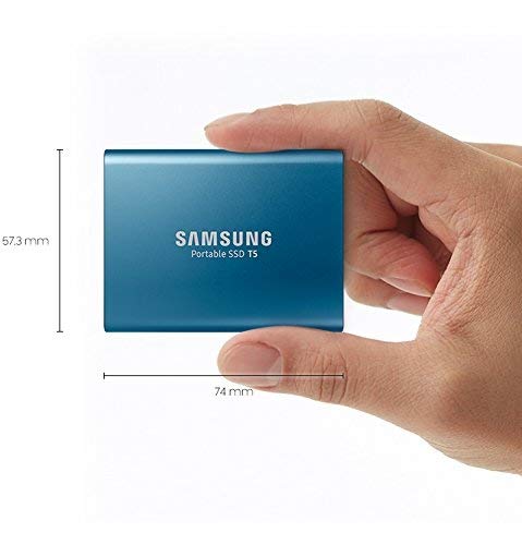Disco de Estado Sólido Externo Samsung Azul 500GB USB 3.1
