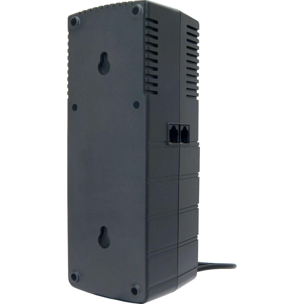 Regulador Electrónico de Voltaje VICA T-02 1200 VA 700 W empotrable con supresor de picos y puertos RJ11 RJ45