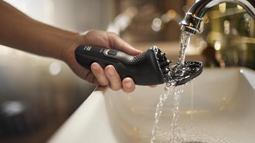 Philips Norelco Shaver 2400, Afeitadora eléctrica inalámbrica recargable con recortadora emergente, X3001/90