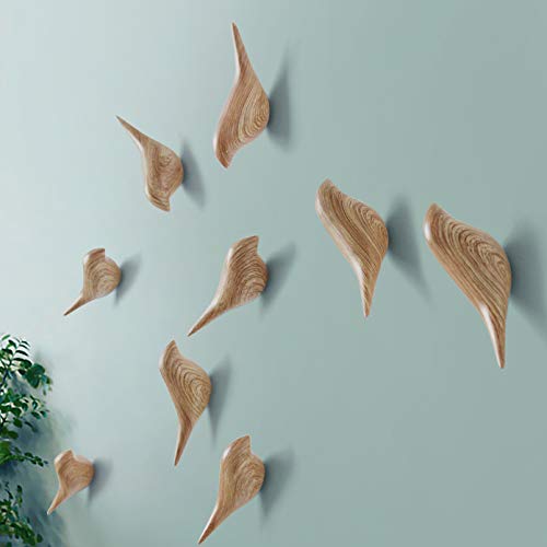 Ganchos de pared Forma de pájaro Ganchos de pared Estante de almacenamiento Gancho de puerta Gancho individual Decoración del hogar