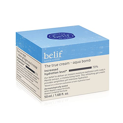 Belif the True Cream Aqua Bomb | Moisturizer for Combination to Oily Skin | Face Cream, Hydration, Clean Beauty