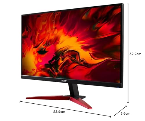 acer Monitor Gamer 23.8 Pulgadas Nitro KG241Y M3biip 1Ms 165Hz Full HD Panel IPS LED HDMI FREESYNC + Mouse DXT LED 5 Botones 100V/240V