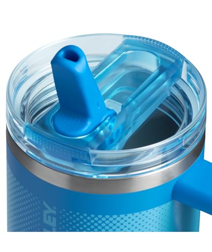 Vaso Stanley Quencher ProTour Abatible con Tapa Antifugas 20 Oz Acero Inoxidable Iisulada para Viajes