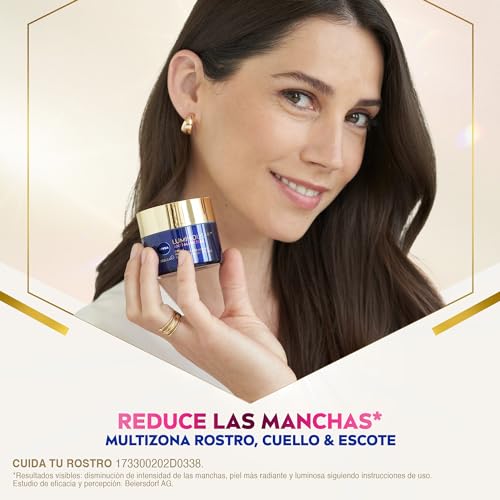 NIVEA Luminous 630 Crema Reparadora Noche | Antienvejecimiento y Luminosidad