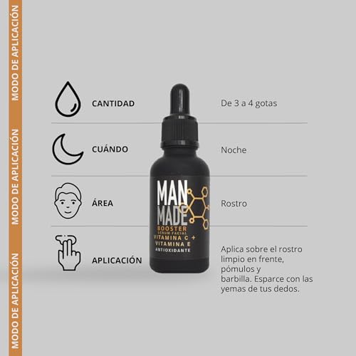 Man Made Booster - Serum Antioxidante: Vitamina C 15% + Vitamina E 2%