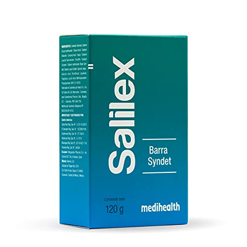 Salilex | Barra Limpiadora facial | Dermolimpiadores libres de jabon | Piel Grasa | caja con barra de 120g
