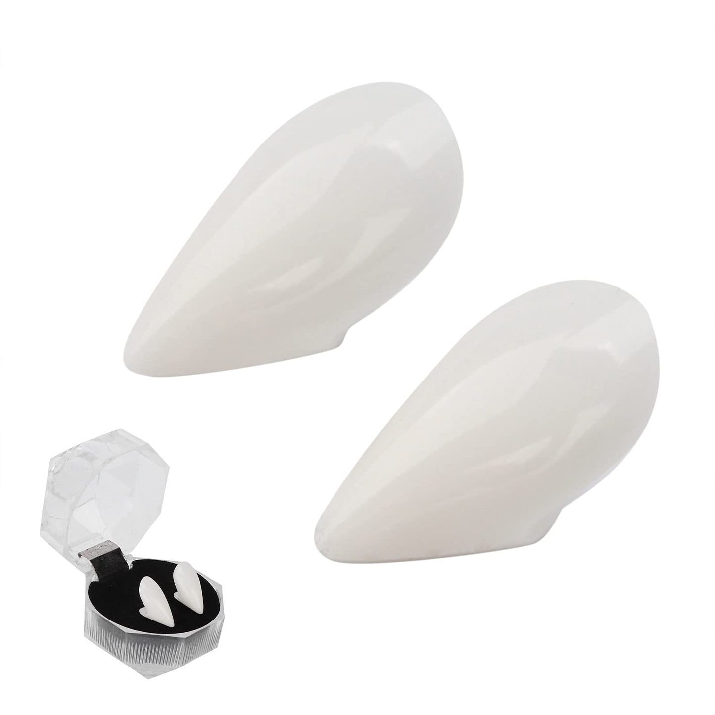 Colmillos de Vampiro para Disfraz de Zombi en Cosplay para Hombre 15 mm