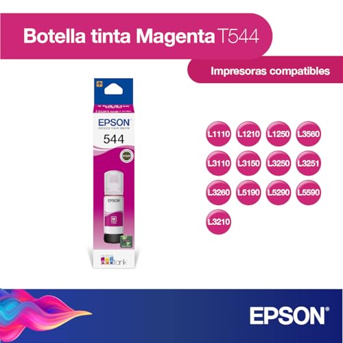 Epson Botella de Tinta Ecofit color Magenta, T544320-AL