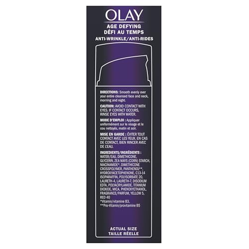 Olay Age Defying 2-In-1 Anti-Wrinkle Day Cream + Serum 1.7 Fl Oz