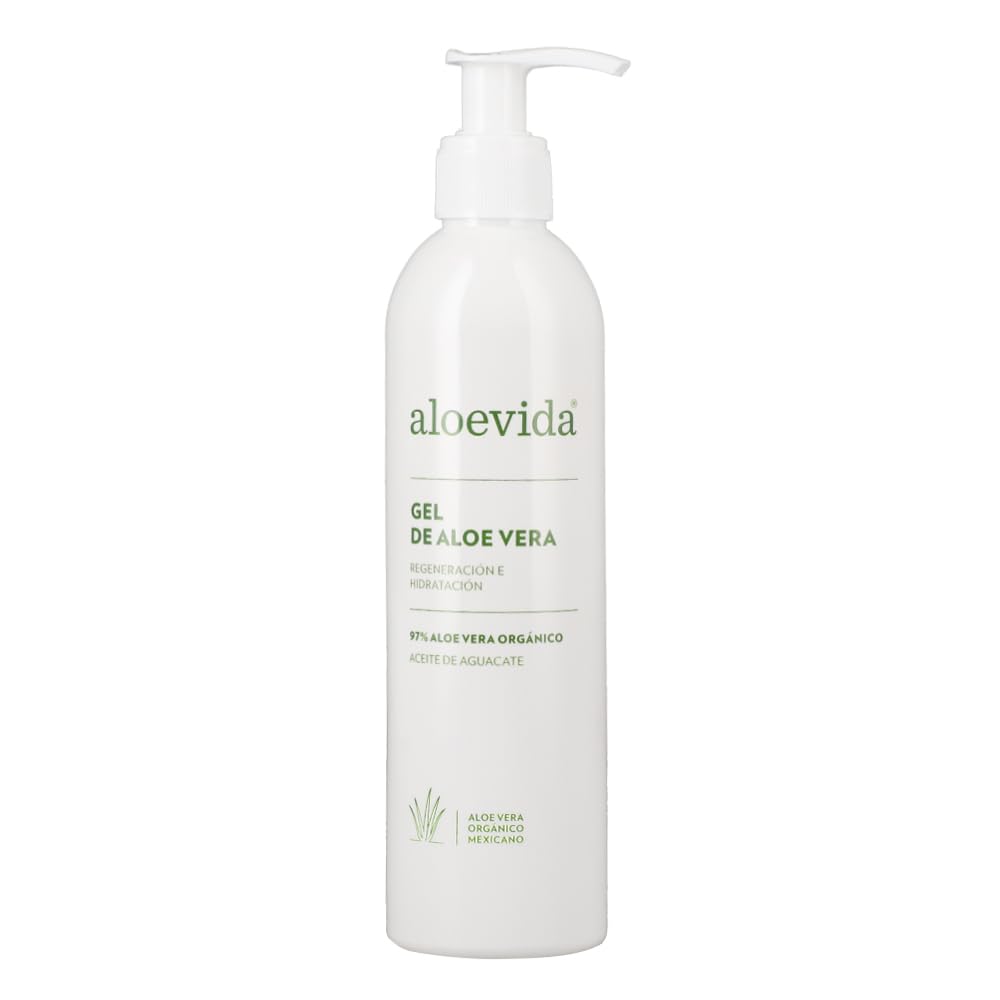 Gel Orgánico Aloe Vera Verde Regeneración e Hidratación para Piel Sensible