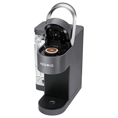 Keurig K-Supreme SMART - Cafetera de una sola porción con compatibilidad Wifi, 4 tamaños de cerveza y depósito extraíble de 66 onzas, compatible con Alexa, gris