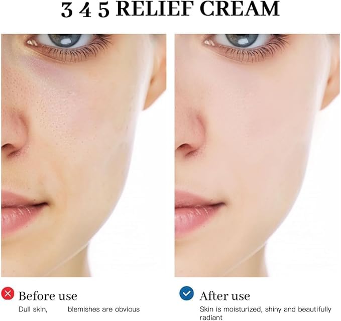 Zyjaocve 345 Korean Soothing Face Cream Set for Intensive Repair and Relief - 100% Effective Barrier Repair Moisturizer - 50ml (3PC)