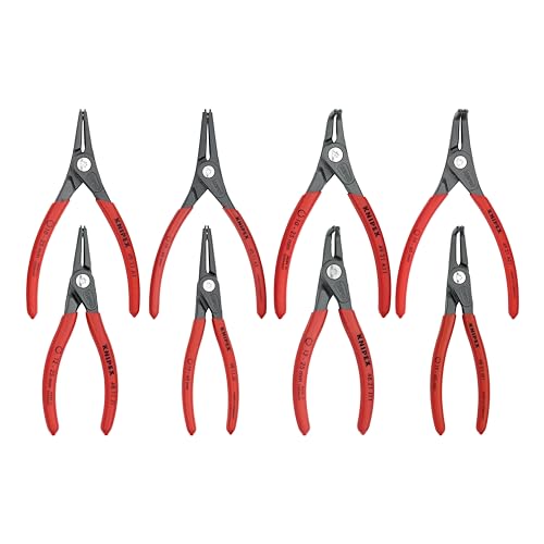 KNIPEX 00 20 04 SB Juego de pinzas de precisión para anillos de retención 295 mm