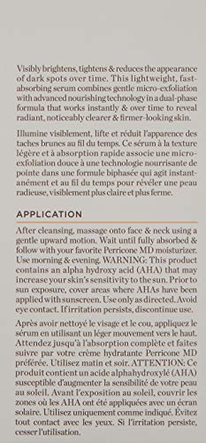 Perricone MD Vitamin C Ester Brightening Amine Face Lift for Unisex, 2 Ounce