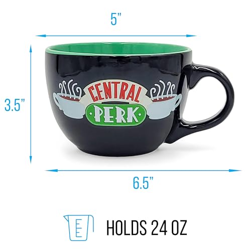 Taza de Sopa Cerámica Silver Buffalo Friends Central Perk Multicolor