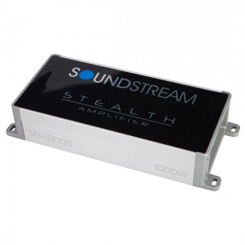 Amplificador Soundstream Stealth Series Negro 4 Canales Clase D 1000 W