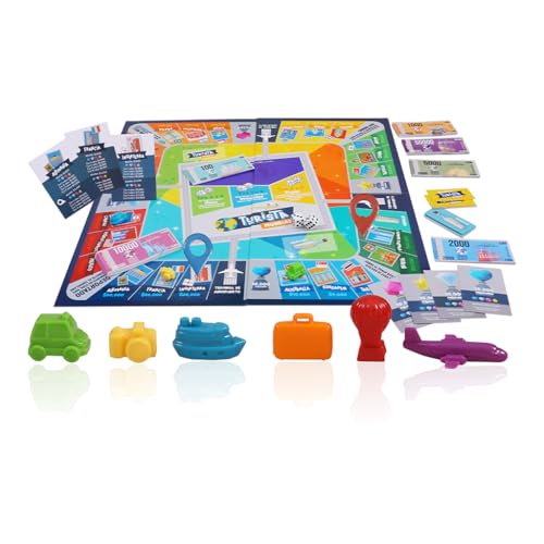 Juego de Mesa Novelty Corp Turista Mundial 6 Jugadores Edad Recomendada 6+