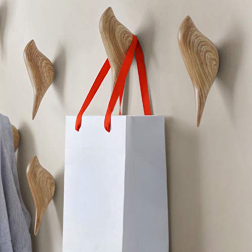 Ganchos de pared Forma de pájaro Ganchos de pared Estante de almacenamiento Gancho de puerta Gancho individual Decoración del hogar