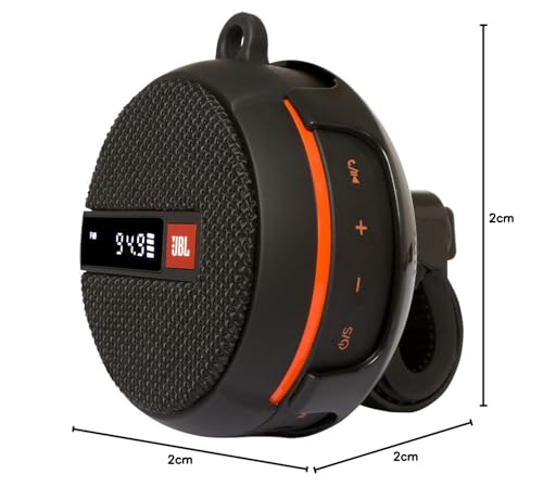 JBL Wind 2 en 1 - Altavoz de manubrio con Bluetooth FM