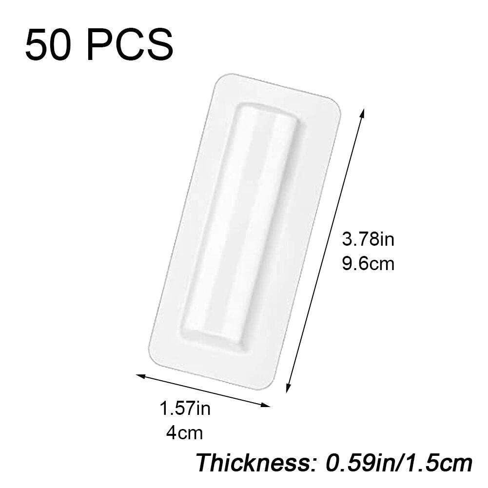 Bálsamos Labiales Impermeables de Plástico Transparente Pack de 50