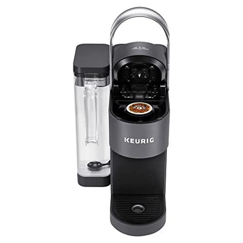 Keurig K-Supreme SMART - Cafetera de una sola porción con compatibilidad Wifi, 4 tamaños de cerveza y depósito extraíble de 66 onzas, compatible con Alexa, gris