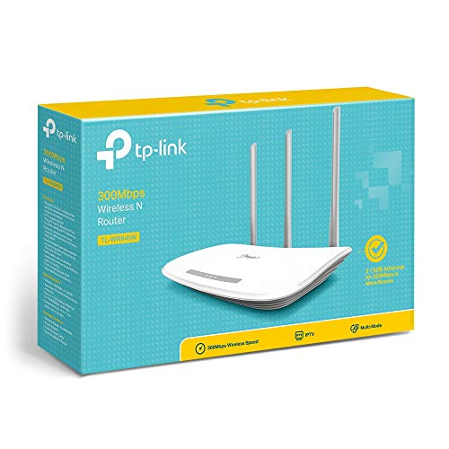 Router TP-Link TL-WR845N Blanco 300Mbps Inalámbrico con 3 Antenas