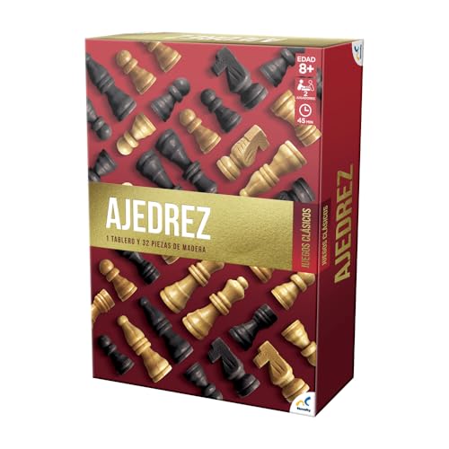 Ajedrez Clásico Novelty Corp Negro de Lujo