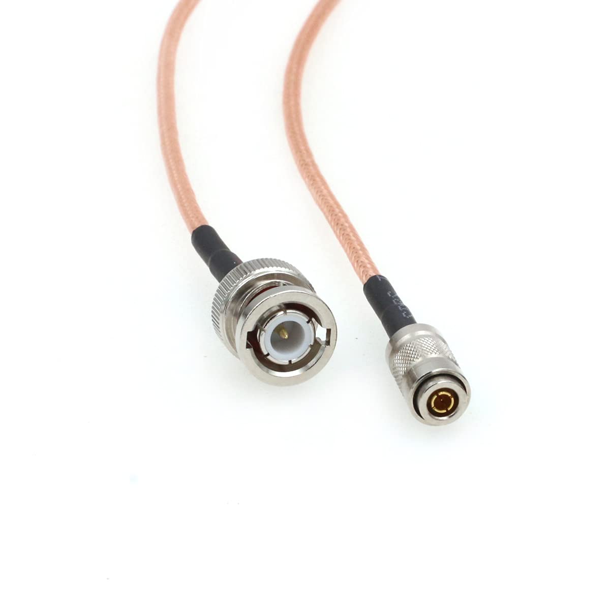 Cable Coaxial RF HD SDI BNC Macho a DIN1.0/2.3 Macho SZRMCC 75ohm para Cámara de Video 4K 60 cm