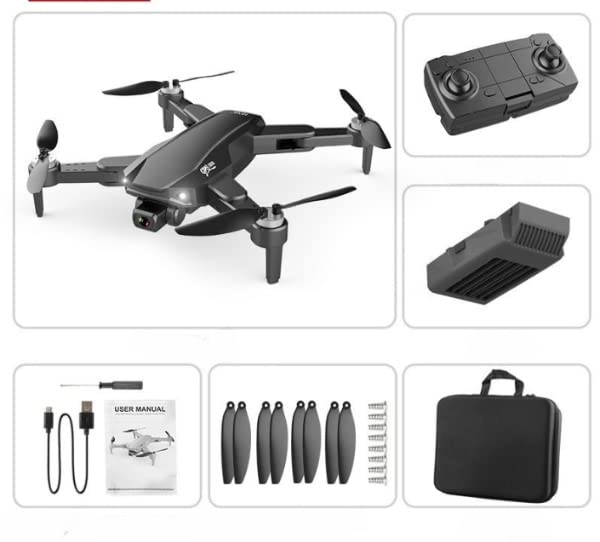 Drone Recreativo Nueva Generación Dron Doble Cámara para Selfie Transmisión en Vivo Hasta 7 min de Vuelo Compatible con iOS y Android