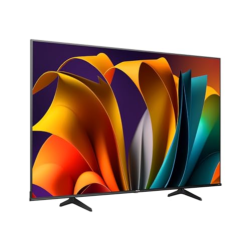 Hisense Television A6N Pantalla 50 Pulgadas, Smart Google TV UHD 4K,Control Remoto por Voz con Alexa, Dolby Vision, Amplia Gama de Colores, Modo de Juego Plus, ALLM,mira TV en Vivo sin Cable