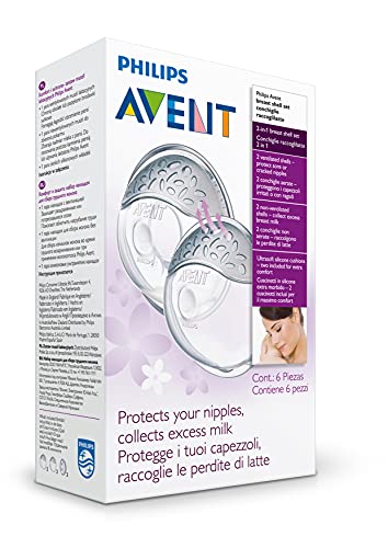 Juego de Cáscara de Pecho Philips Avent Comfort 2 Unidades