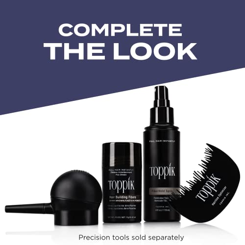 Toppik Fibras para dar volumen al cabello, castaño medio, 27.5 g