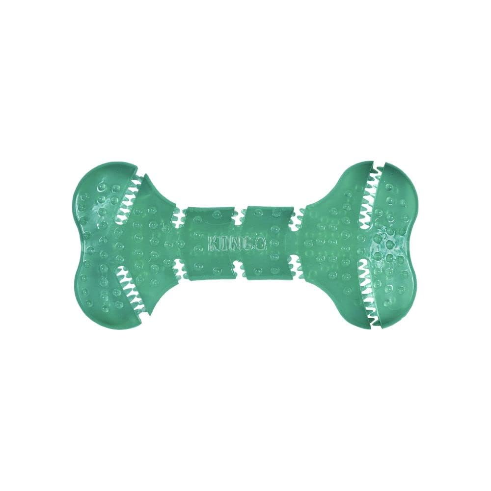 KONG Hueso Dental Mediana con Ranuras, Mediano