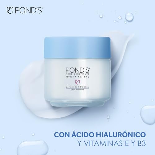 POND'S Limpiador Facial Hydra Active Ácido Hialurónico 200 ml + Hydra Active Gel Hidratante 110 g con ácido hialurónico