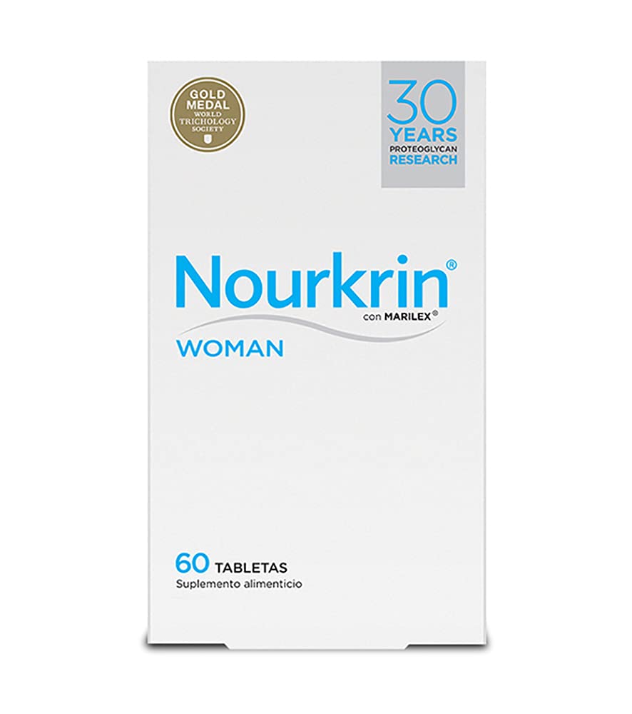 NOURKRIN WOMAN 60 Tabletas | Cuidado Capilar y Crecimiento del Pelo