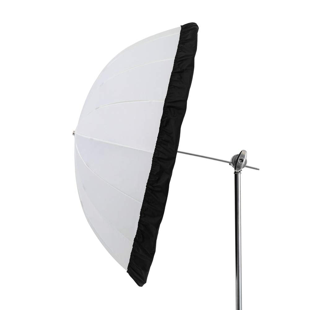 Sombrilla Parabólica Blanca/Transparente 130cm Godox sin Toalla limpiadora