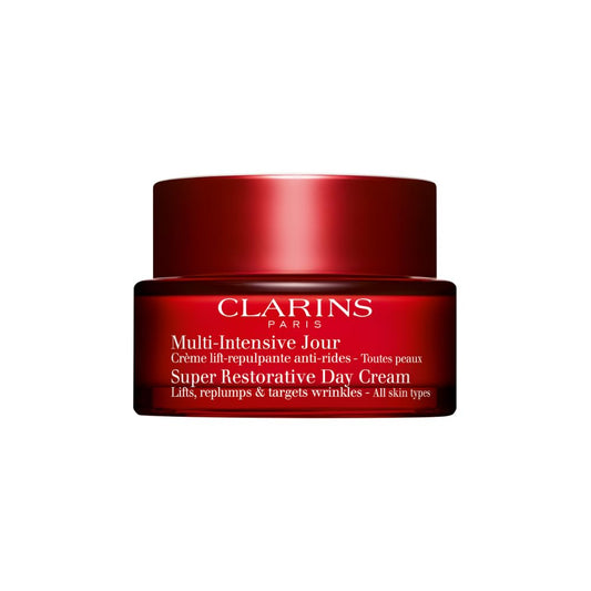 Clarins Super Restorative Day Cream | Anti-Aging Moisturizer for Mature Skin | Replenishes & Illuminates | 1.7 oz
