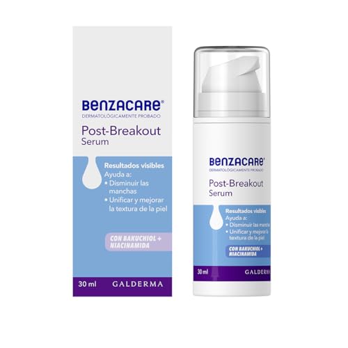 BENZACARE POST-BREAKOUT SERUM 30ml Serum Ligero y Libre de Aceites que Ayuda a Reducir las Manchas Post Acné Protegiendo la Barrera Natural de la Piel