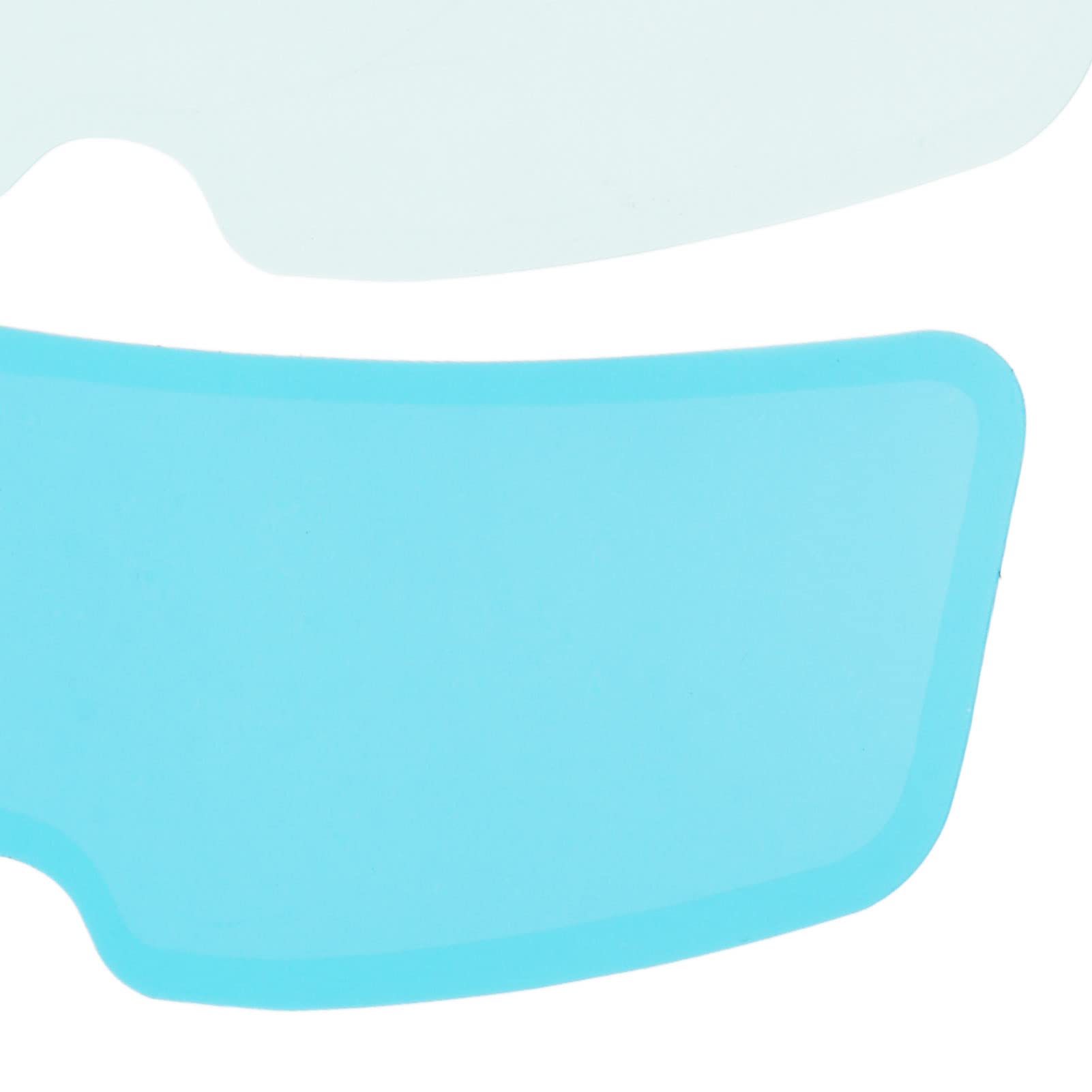 Película para Lentes de Casco Universal Alta Transparencia Impermeable 2 Piezas para Motocicleta