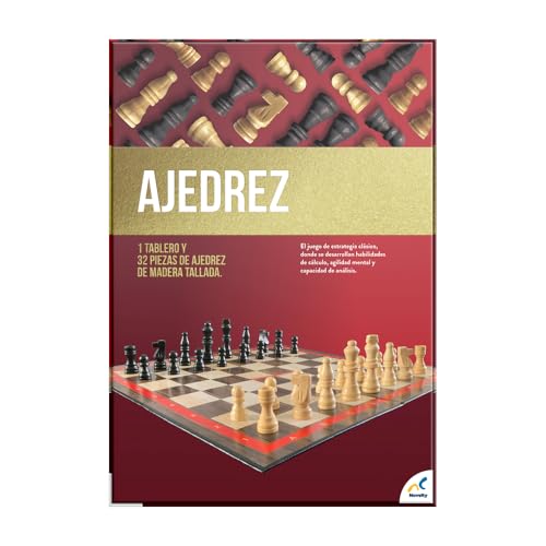 Ajedrez Clásico Novelty Corp Negro de Lujo