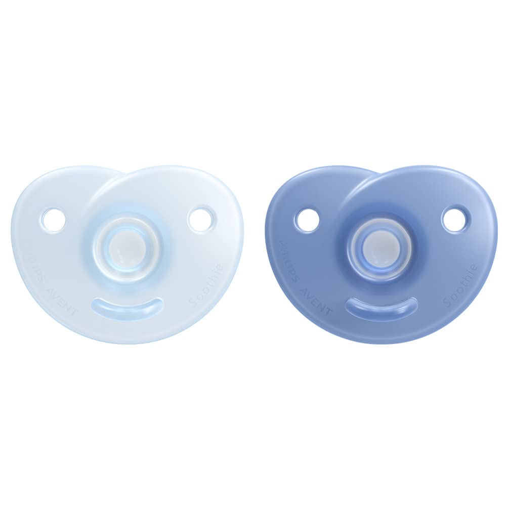 Chupón Philips Avent Azul Soothie para Niño 0-6 Meses