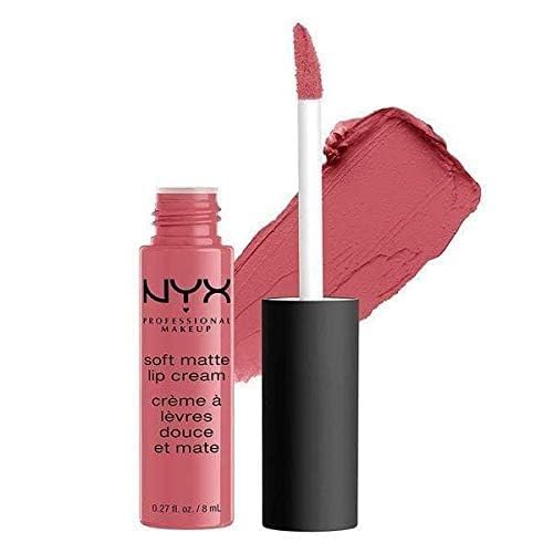 NYX Professional Makeup, Soft Matte Lip Cream, Labial Mate, Tono Abu Dhabi, 8ml