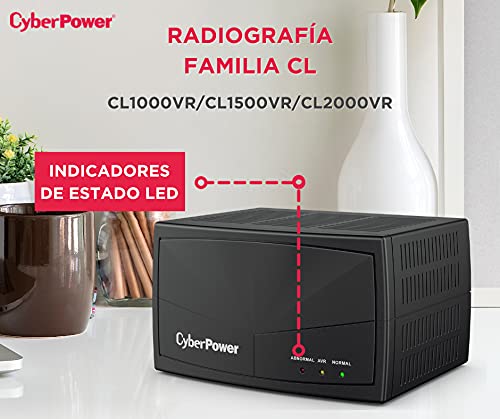 CyberPower CL1000VR 1000VA/500W Regulador de Voltaje