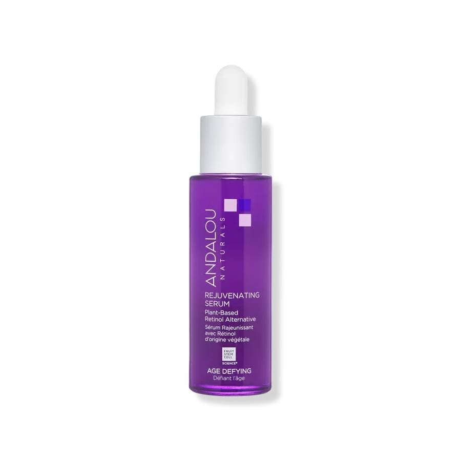 Suero Antienvejecimiento con Retinol a Base de Plantas de Andalou Naturals - 1 oz. ¡Inversión en juventud para tu piel! ¡Elimina arrugas y líneas de expresión de forma natural! ¡Añade a tu rutina de belleza!